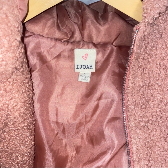 Hooded Zip Up Teddy Jacket - Picture 7 of 10